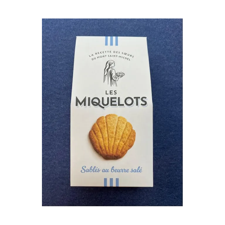 Miquelots au beurre salé 170g Abbaye du Mont-St-Michel