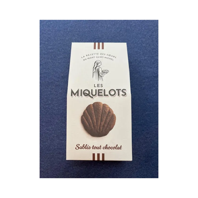 Miquelots tout chocolat 160g Abbaye du Mont-St-Michel
