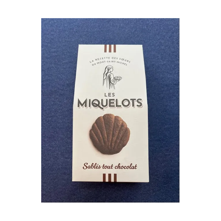 Miquelots tout chocolat 160g Abbaye du Mont-St-Michel