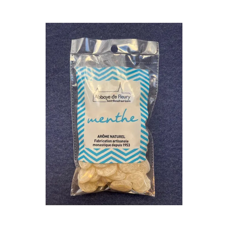 Pastilles Menthe 150g Abbaye de Fleury