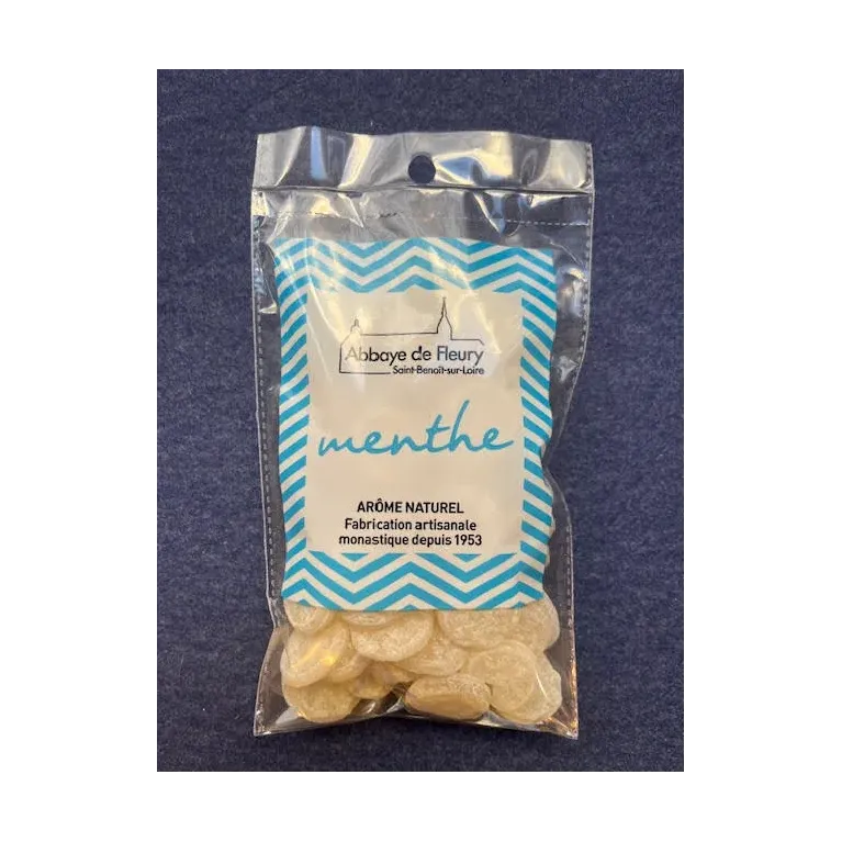 Pastilles Menthe 150g Abbaye de Fleury