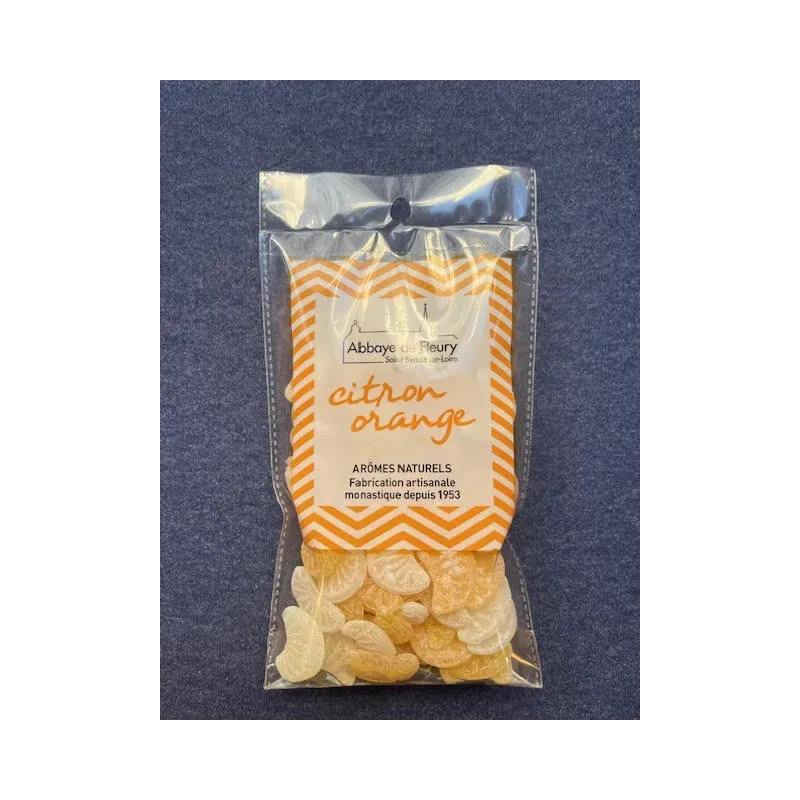 Pastilles Citron-Orange 150g Abbaye de Fleury