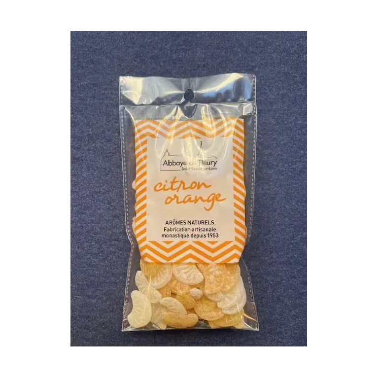 Pastilles Citron-Orange 150g Abbaye de Fleury