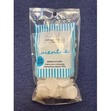 Bonbons sans sucre Menthe 150g Abbaye de Fleury