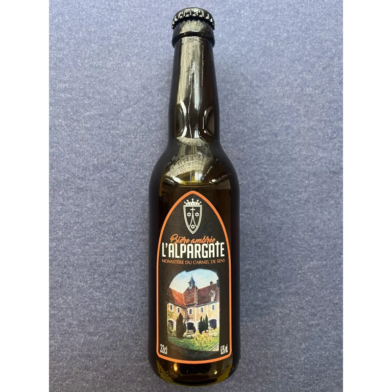Bière Ambrée 33cl Carmel de Sens