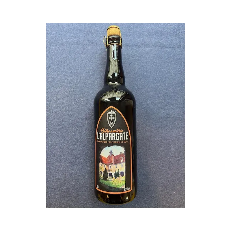 Bière Ambrée 75cl Carmel de Sens