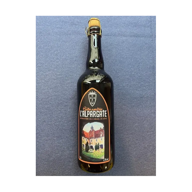 Bière Ambrée 75cl Carmel de Sens