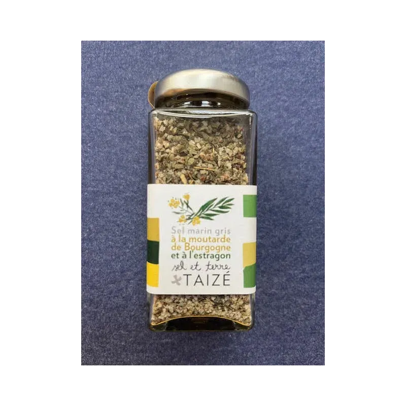 Sel à la Moutarde et à l'Estragon 60g Communauté de Taizé