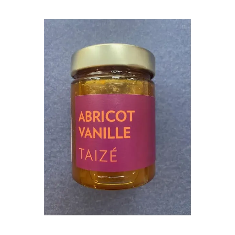 Confiture Abricot-Vanille 320g Communauté de Taizé