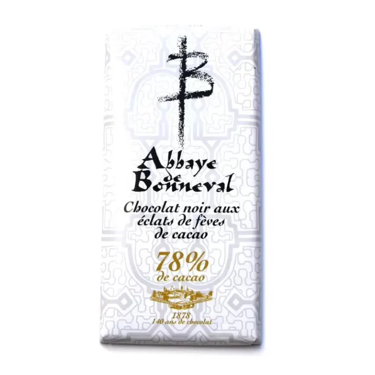 Tablette chocolat Noir-Grué 100g Abbaye de Bonneval