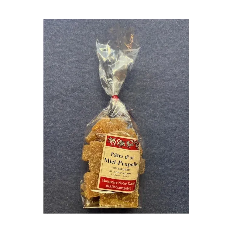 Pâte d'Or à la Propolis 200g Abbaye de Ganagobie