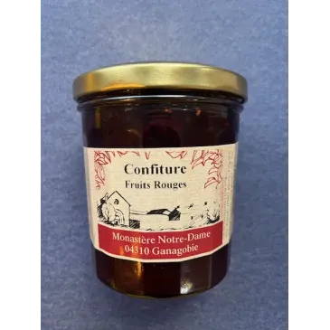 Confiture de Fruits rouges 370g Abbaye de Ganagobie