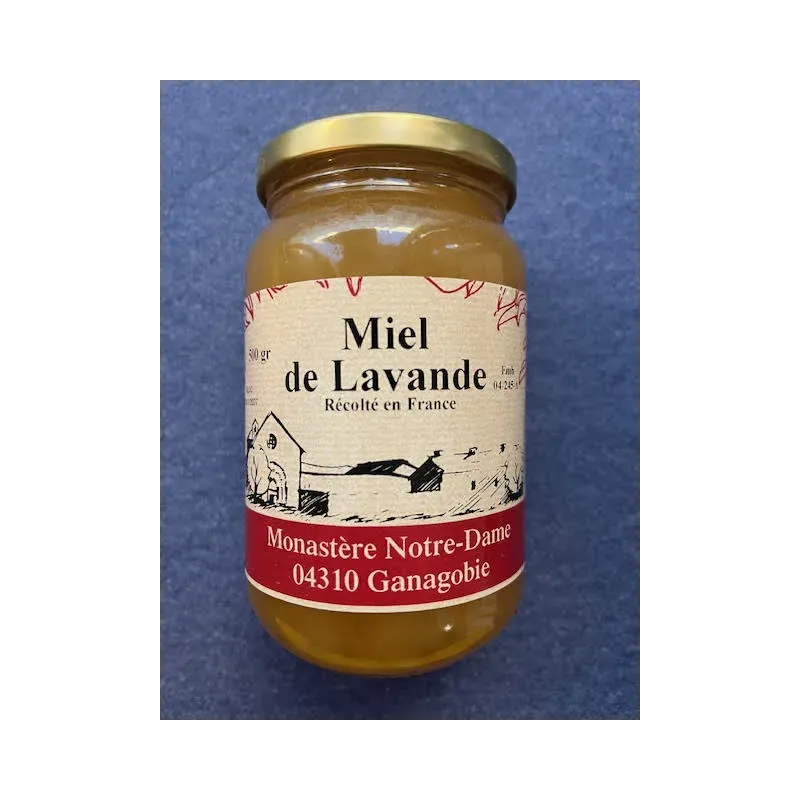 Miel de Lavande 500g Abbaye de Ganagobie