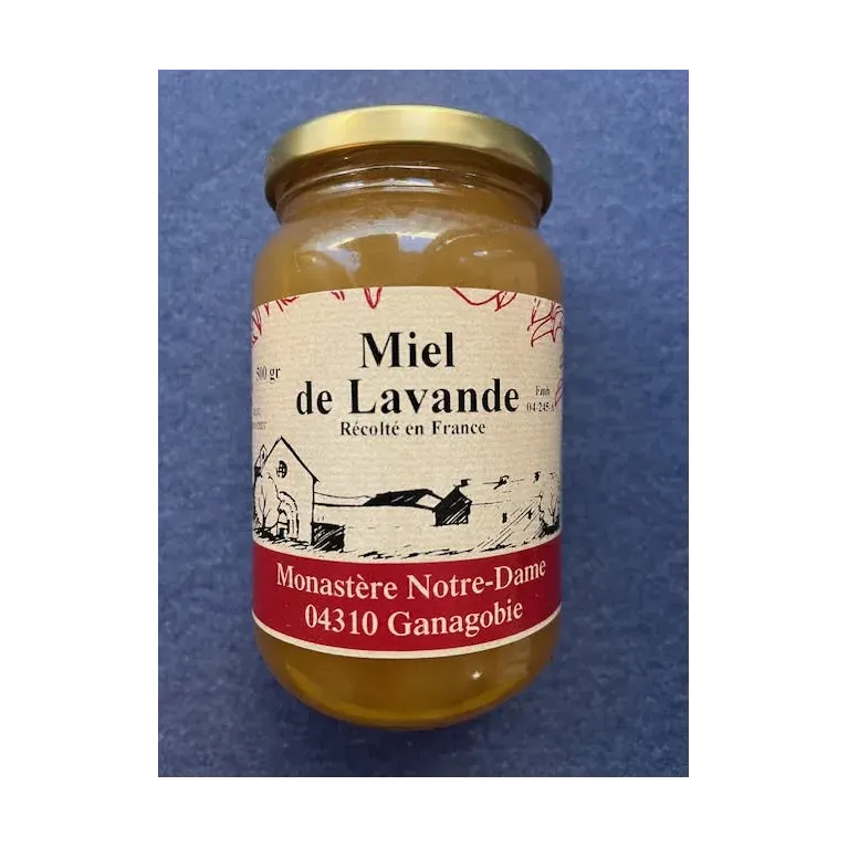 Miel de Lavande 500g Abbaye de Ganagobie