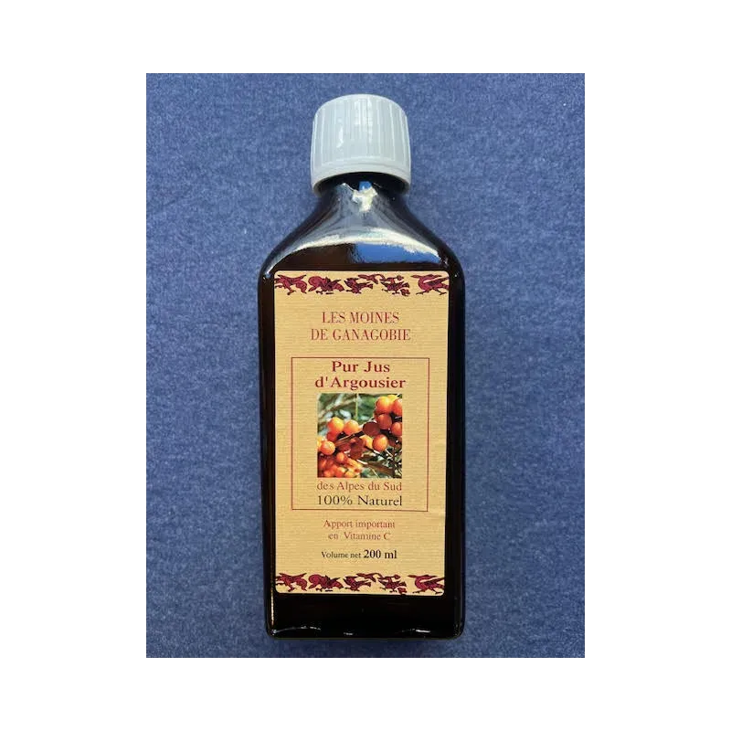 Jus d'Argousier 20cl Abbaye de Ganagobie