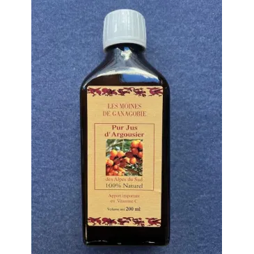 Jus d'Argousier 20cl Abbaye de Ganagobie