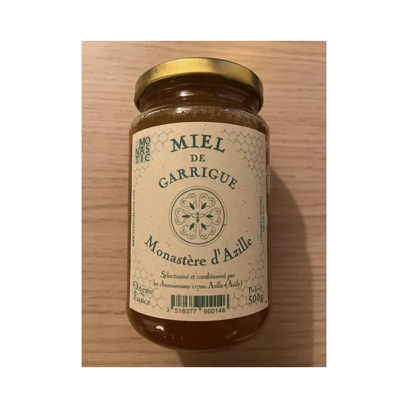 Miel de Garrigue 500g Monastère d'Azille