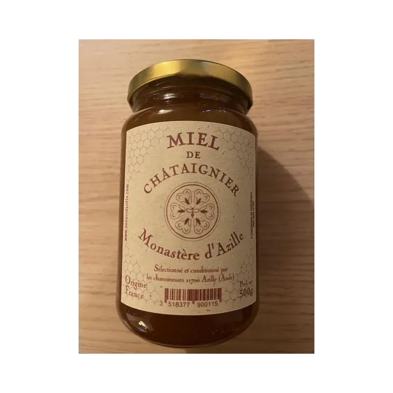 Miel de Châtaignier 500g Monastère d'Azille