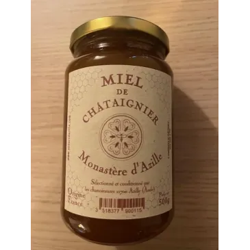 Miel de Châtaignier 500g Monastère d'Azille