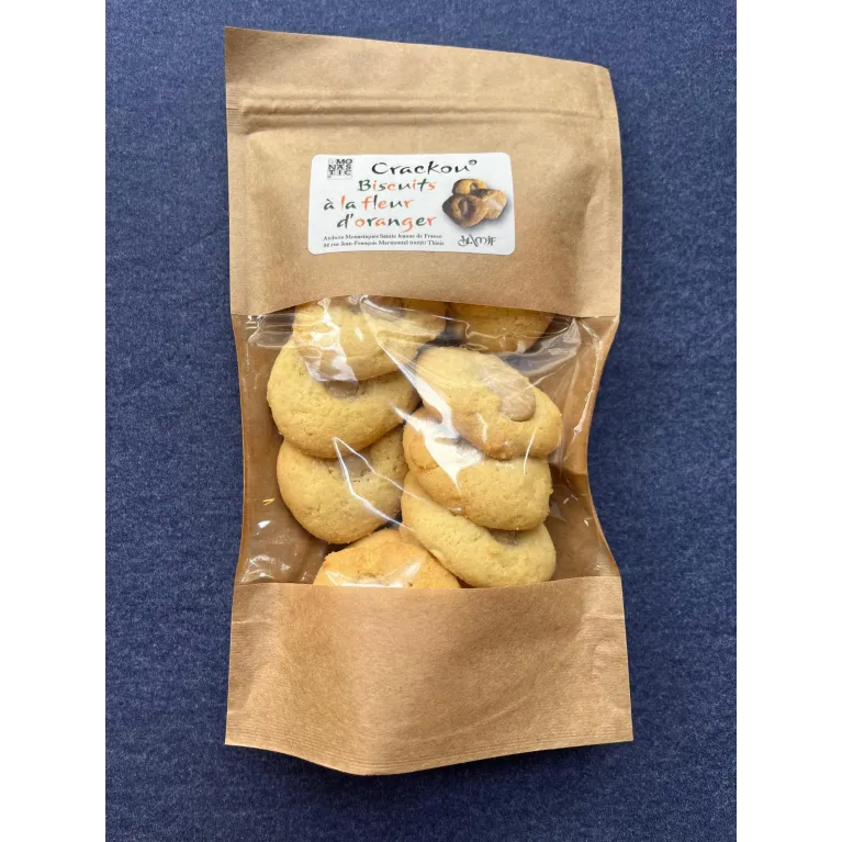 Biscuits à la Fleur d'oranger 90g Monastère de Thiais