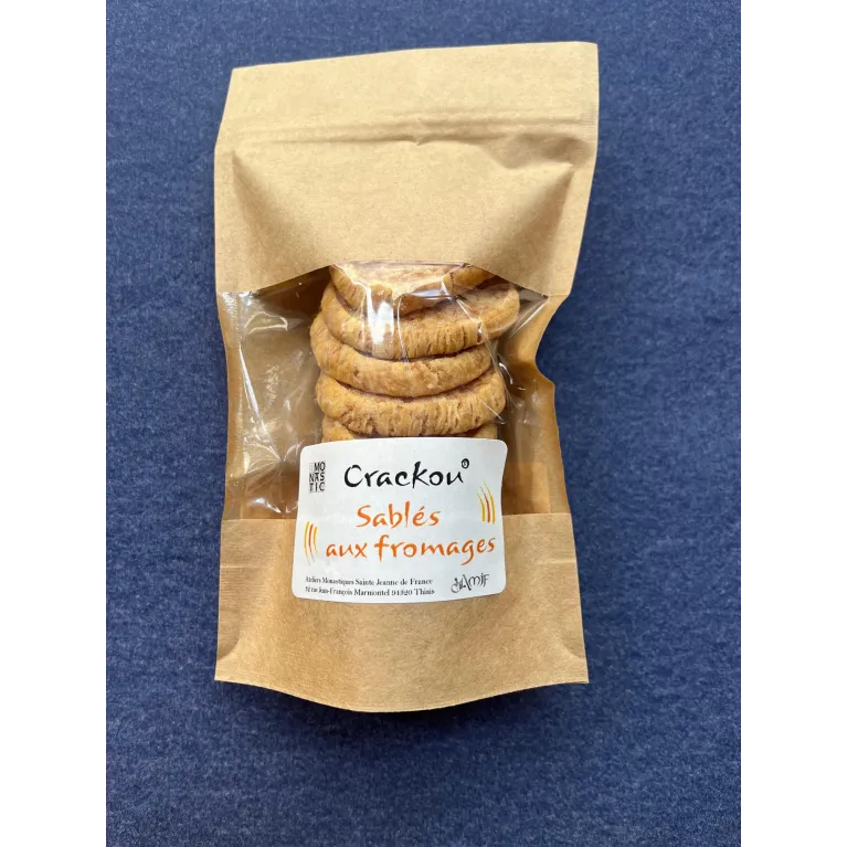 Sablés aux Fromages 80g Monastère de Thiais