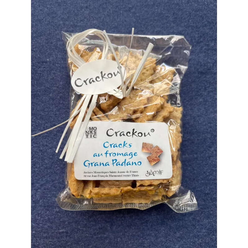 Cracks au Grana Padano 75g Monastère de Thiais