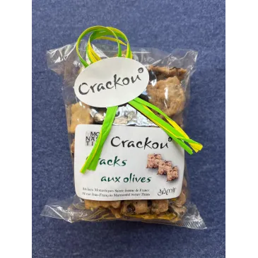 Cracks aux Olives 75g Monastère de Thiais