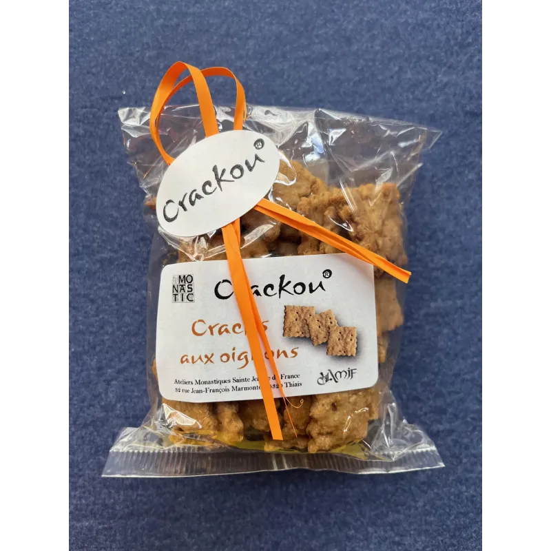 Cracks aux Oignons 75g Monastère de Thiais