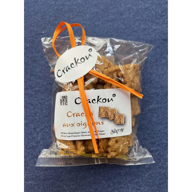 Cracks aux Oignons 75g Monastère de Thiais