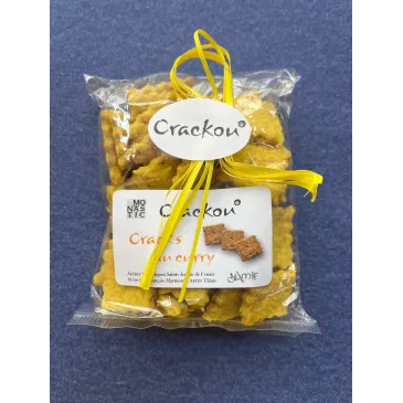 Cracks au Curry 75g Monastère de Thiais