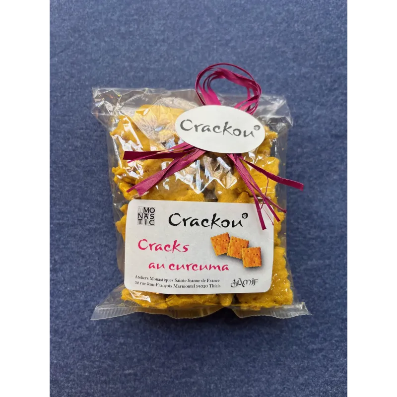 Cracks au Curcuma 75g Monastère de Thiais