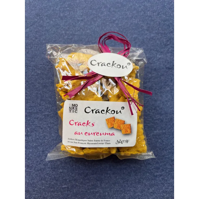 Cracks au Curcuma 75g Monastère de Thiais